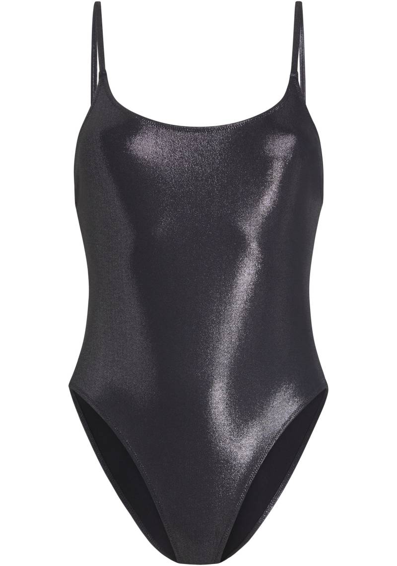 Calvin Klein Swimwear Badeanzug »SCOOP BACK ONE PIECE«, in glänzender Optik von Calvin Klein Swimwear