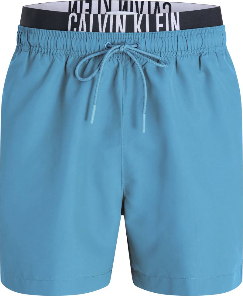 Calvin Klein Swimwear Badeshorts »MEDIUM DOUBLE WB«, mit Logo von Calvin Klein Swimwear