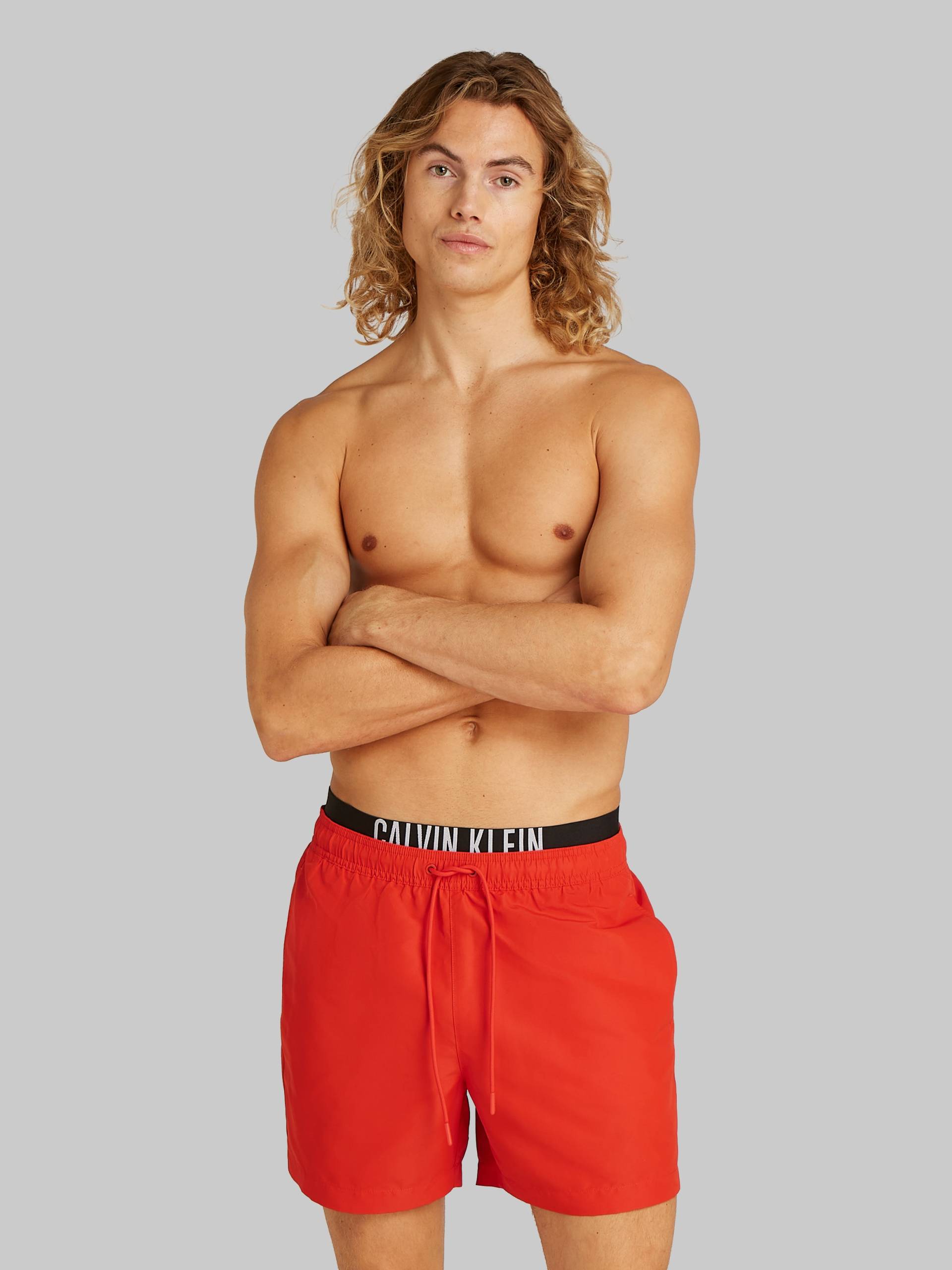 Calvin Klein Swimwear Badeshorts »MEDIUM DOUBLE WB«, mit Logo Calvin Klein Swimwear Badeshorts »MEDIUM DOUBLE WB«, mit Logo von Calvin Klein Swimwear