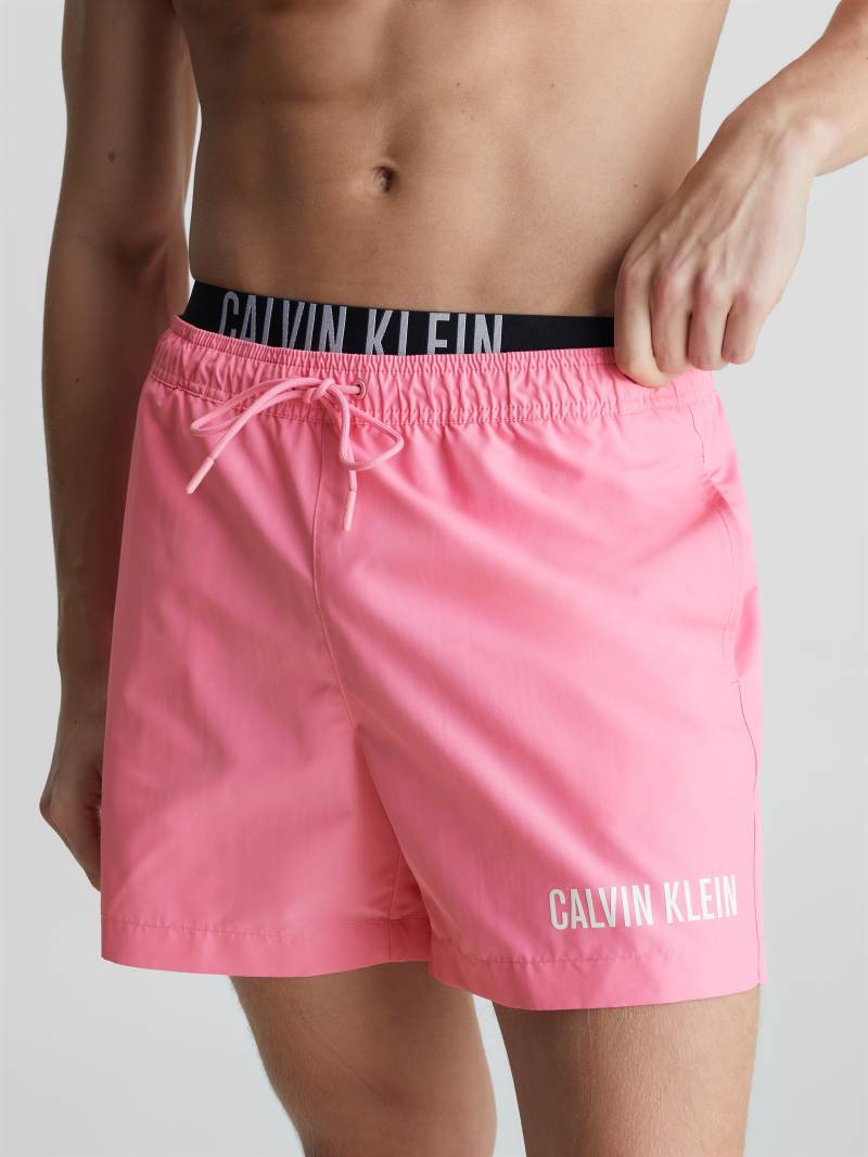 Calvin Klein Swimwear Badeshorts »MEDIUM DOUBLE WB«, mit doppeltem Bund von Calvin Klein Swimwear