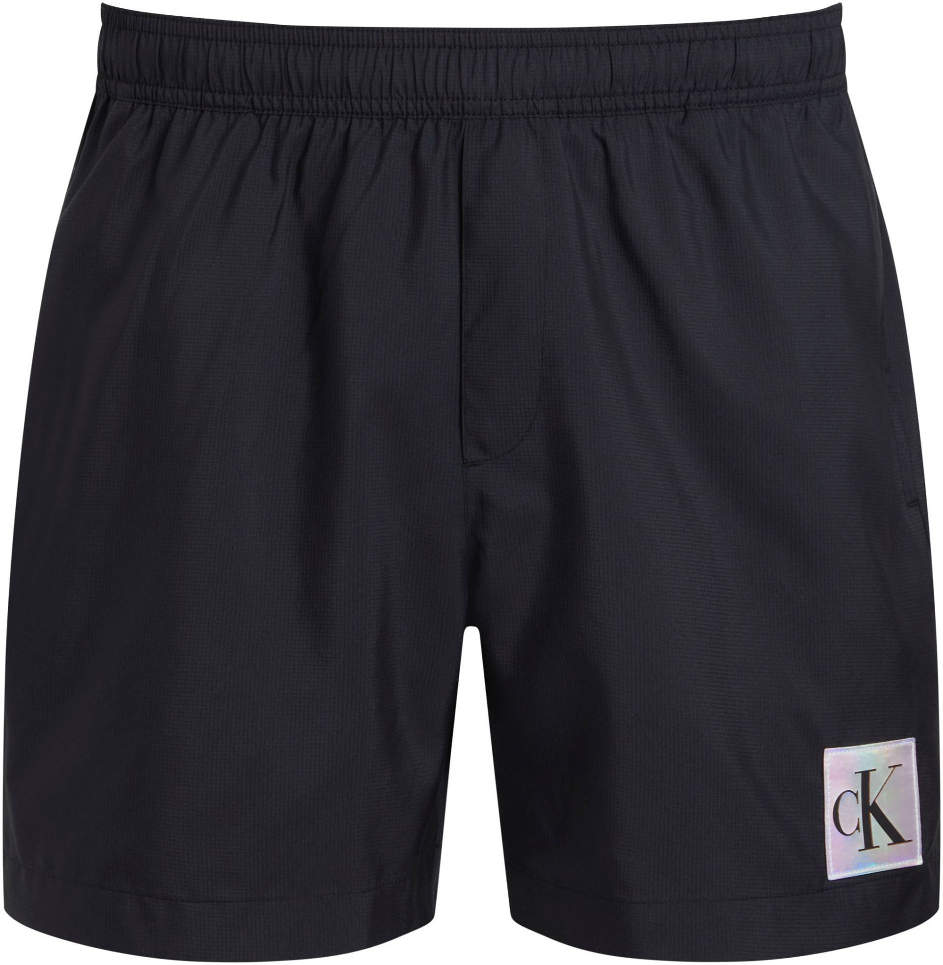 Calvin Klein Swimwear Badeshorts »MEDIUM DRAWSTRING«, mit Logo-Badge am Saum von Calvin Klein Swimwear