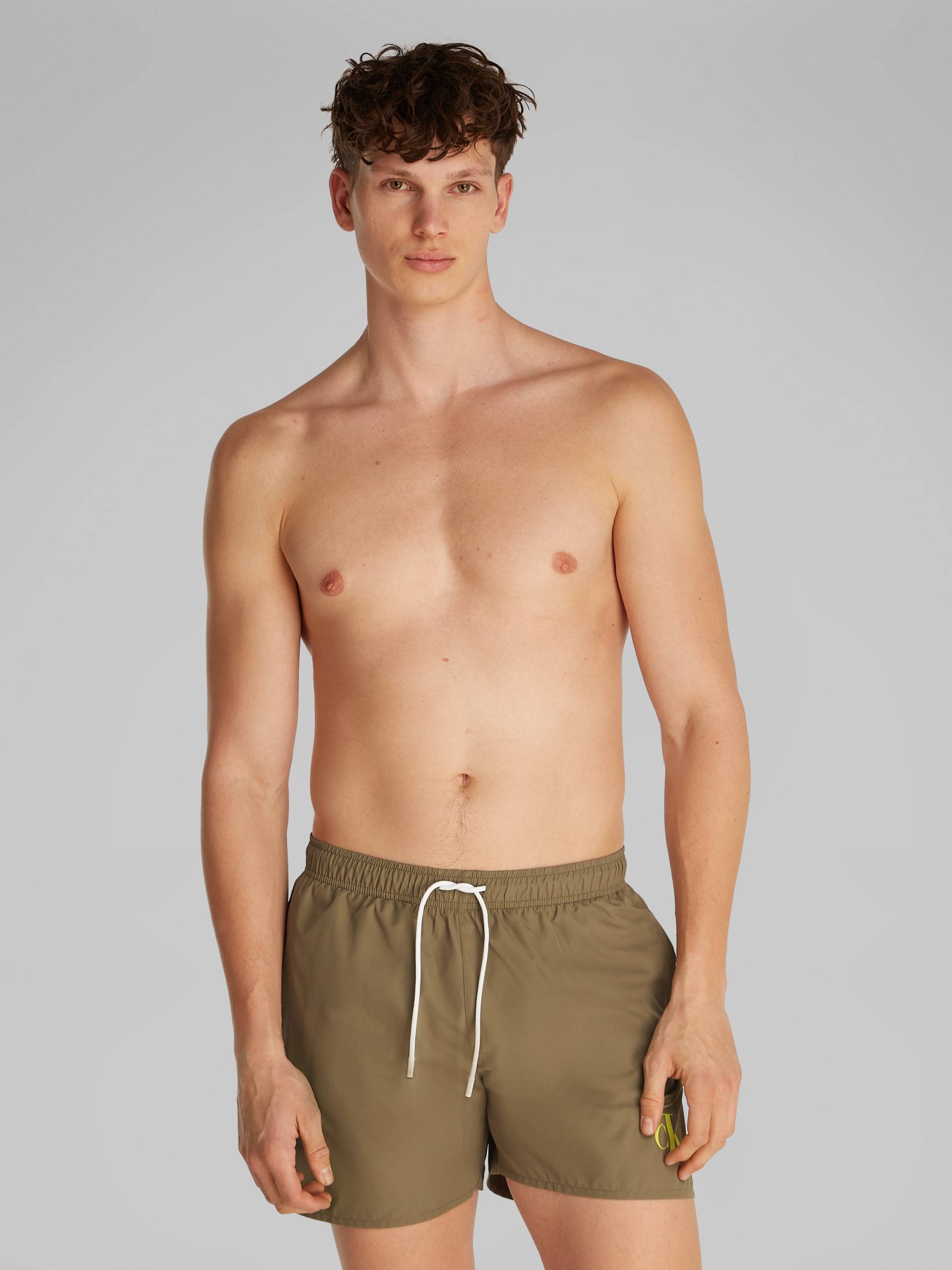 Calvin Klein Swimwear Badeshorts »MEDIUM DRAWSTRING«, mit Logo von Calvin Klein Swimwear