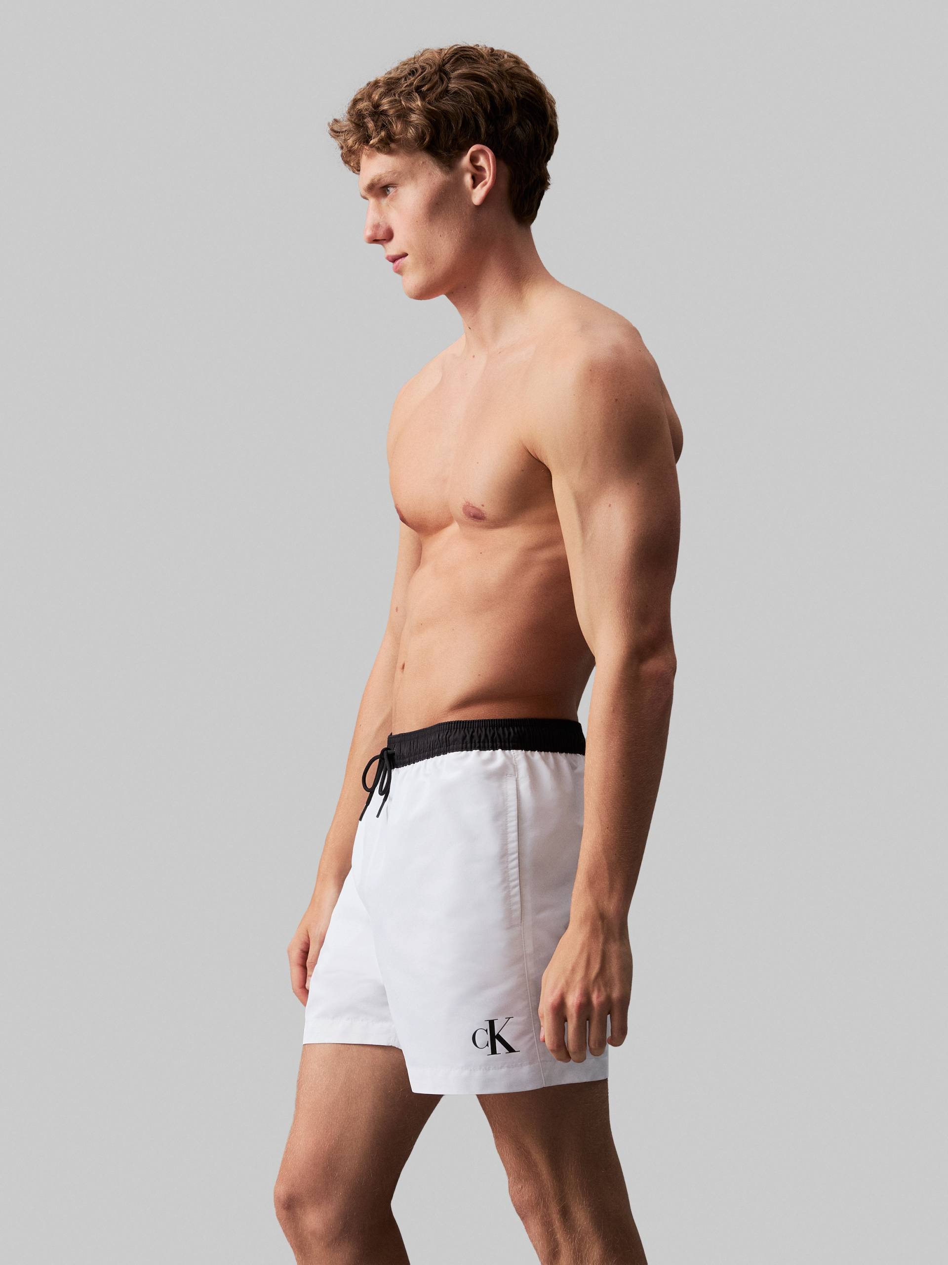 Calvin Klein Swimwear Badeshorts »MEDIUM DRAWSTRING«, mit Logodruck von Calvin Klein Swimwear
