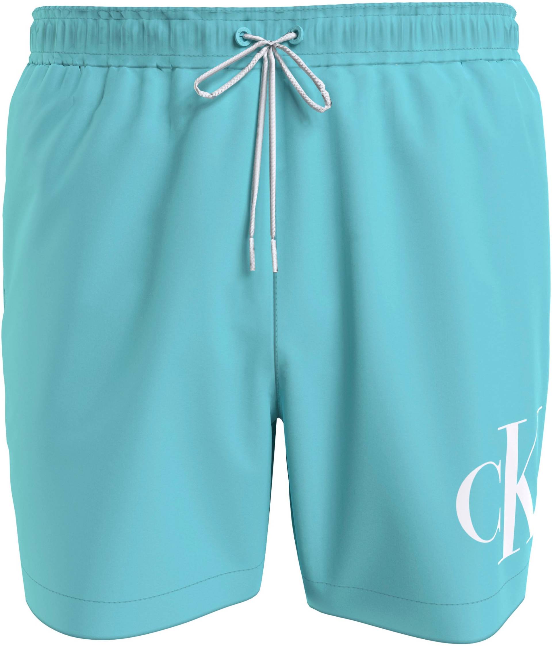 Calvin Klein Swimwear Badeshorts »MEDIUM DRAWSTRING«, mit kontrastfarbenem Logo von Calvin Klein Swimwear