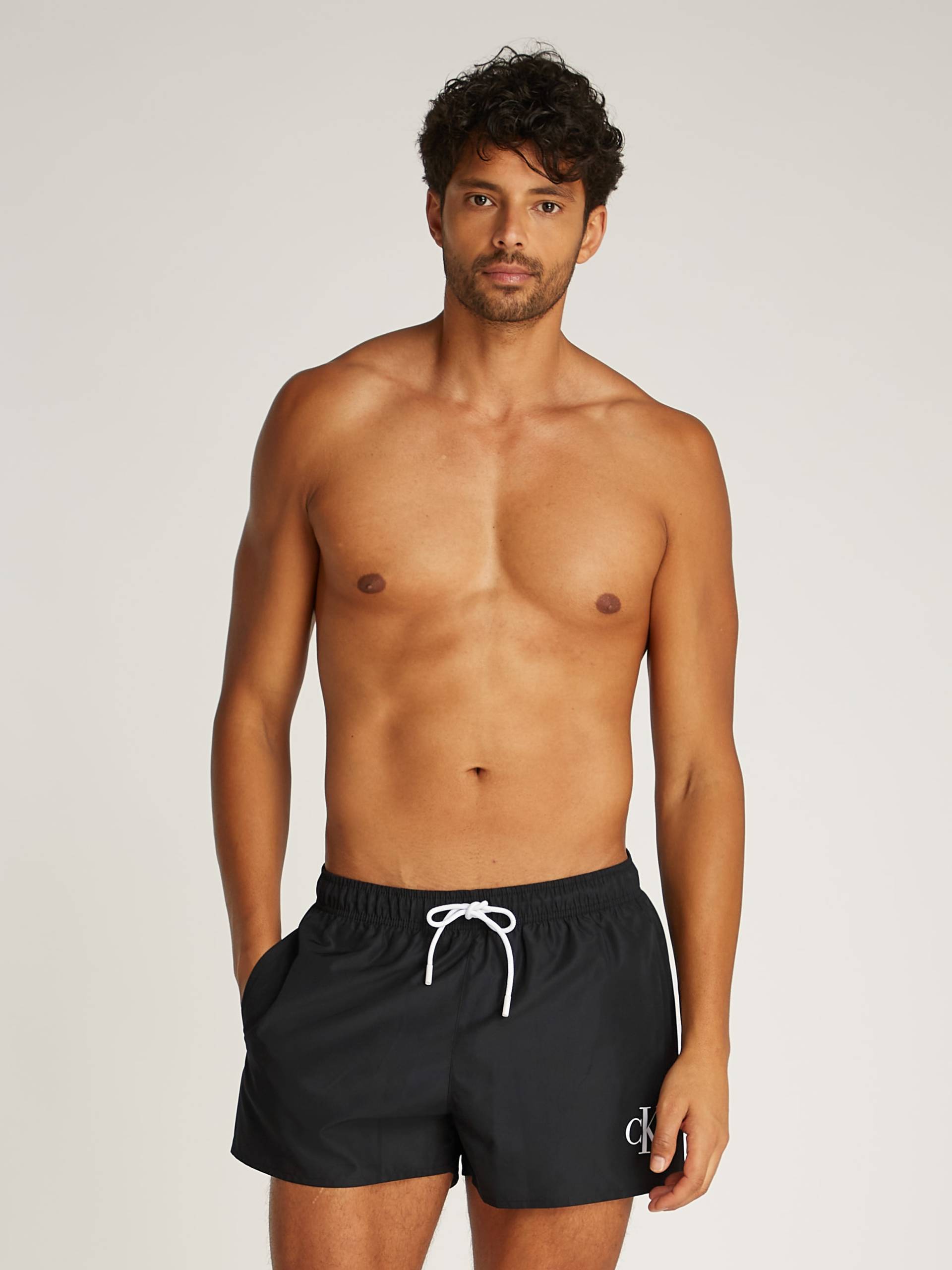 Calvin Klein Swimwear Badeshorts »SHORT DRAWSTRING«, mit Logo von Calvin Klein Swimwear