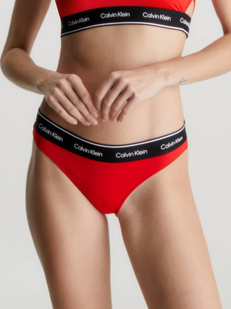 Calvin Klein Swimwear Bikini-Hose »BIKINI«, mit Logobund von Calvin Klein Swimwear