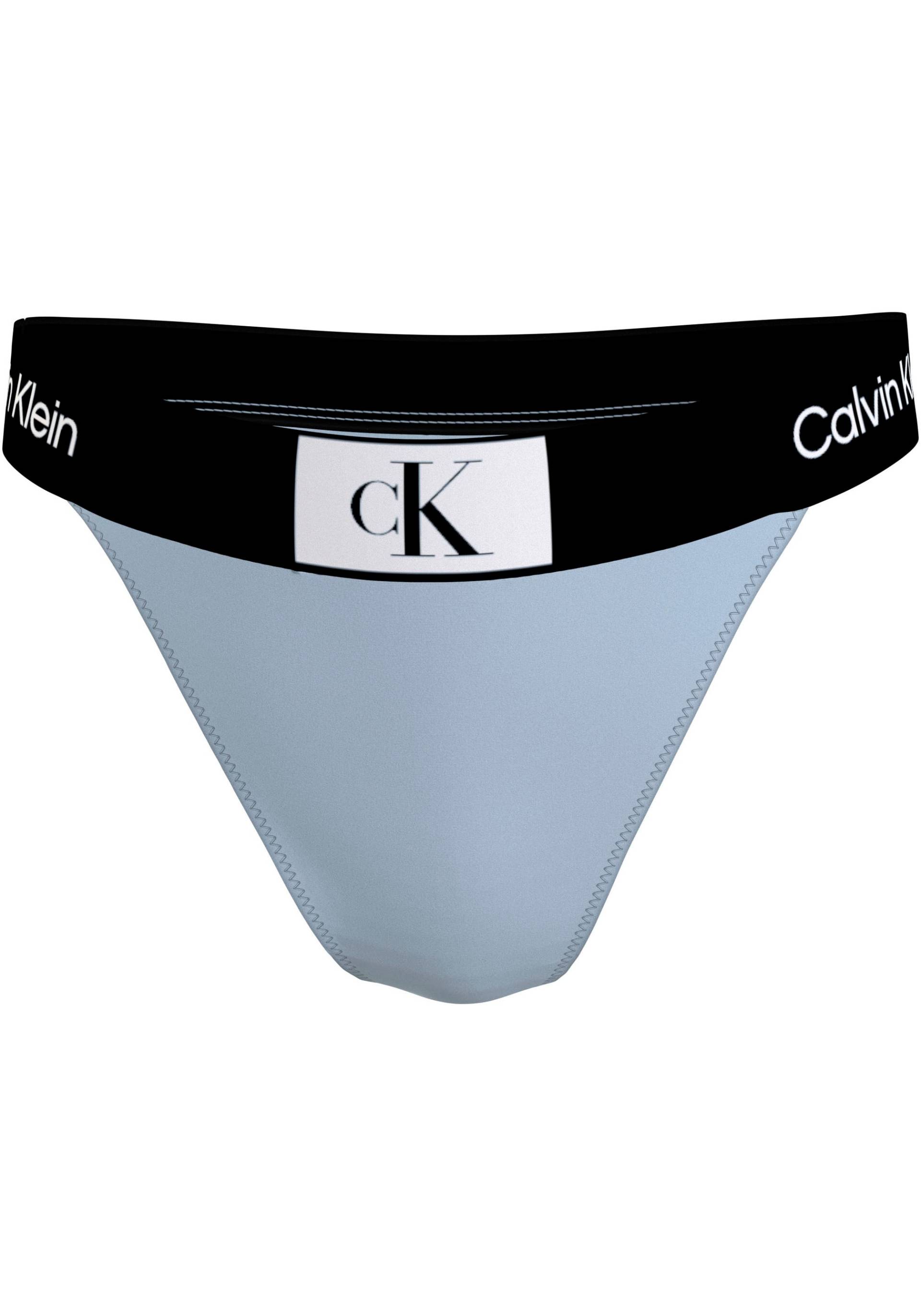 Calvin Klein Swimwear Bikini-Hose »HIGH RISE CHEEKY BIKINI«, mit Logo am Bund von Calvin Klein Swimwear