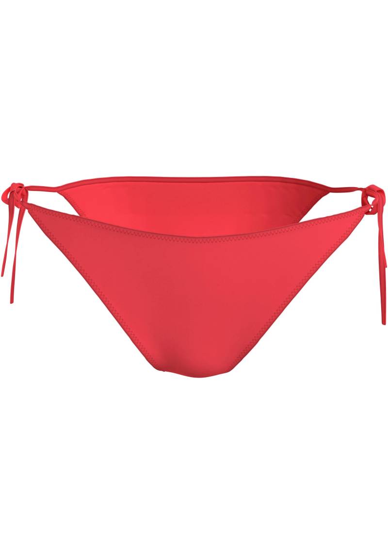 Calvin Klein Swimwear Bikini-Hose »STRING SIDE TIE«, mit grossem Logo hinten von Calvin Klein Swimwear