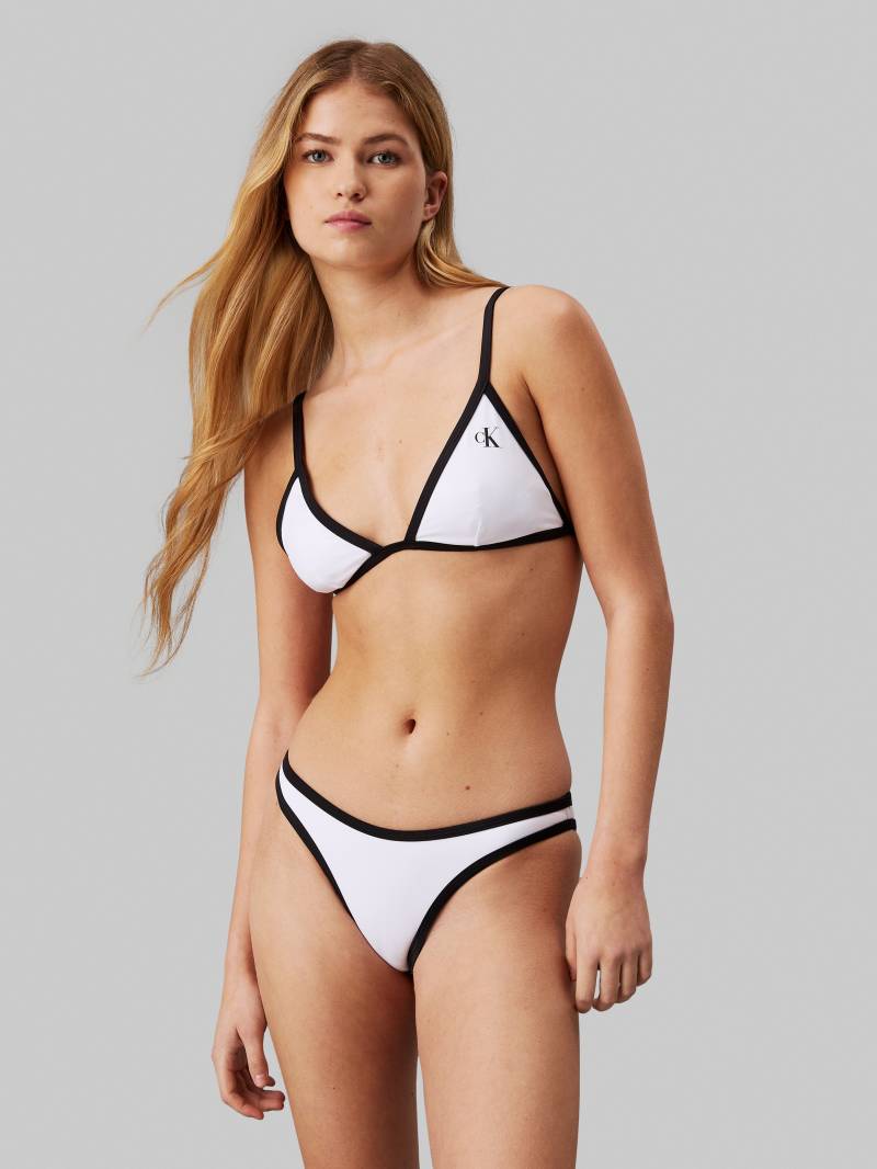 Calvin Klein Swimwear Triangel-Bikini-Top »TRIANGLE-RP«, mit CK-Logodruck von Calvin Klein Swimwear