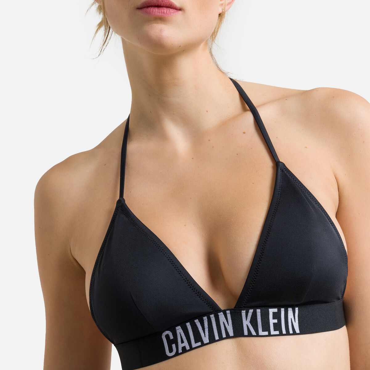 Bikini-Oberteil in Triangelform, Markenschriftzug von Calvin Klein Underwear