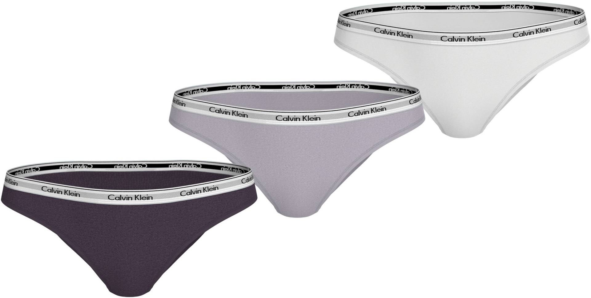 Calvin Klein Underwear Bikinislip »3 PACK BIKINI (LOW-RISE)«, (Packung, 3 St., 3er-Pack), mit Logobund von Calvin Klein Underwear