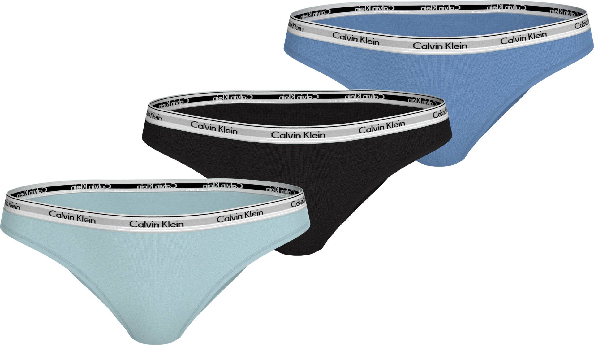 Calvin Klein Underwear Bikinislip »3 PACK BIKINI (LOW-RISE)«, (Packung, 3 St., 3er-Pack), mit Logobund von Calvin Klein Underwear