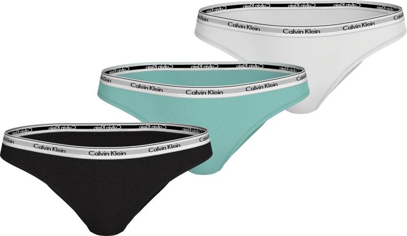 Calvin Klein Underwear Bikinislip »3 PACK BIKINI (LOW-RISE)«, (Packung, 3 St., 3er-Pack), mit Logobund von Calvin Klein Underwear