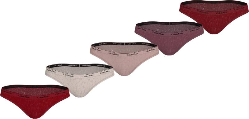 Calvin Klein Underwear Bikinislip »BIKINI 5PK«, (Packung, 5 St., 5er-Pack), mit Strukturmuster von Calvin Klein Underwear