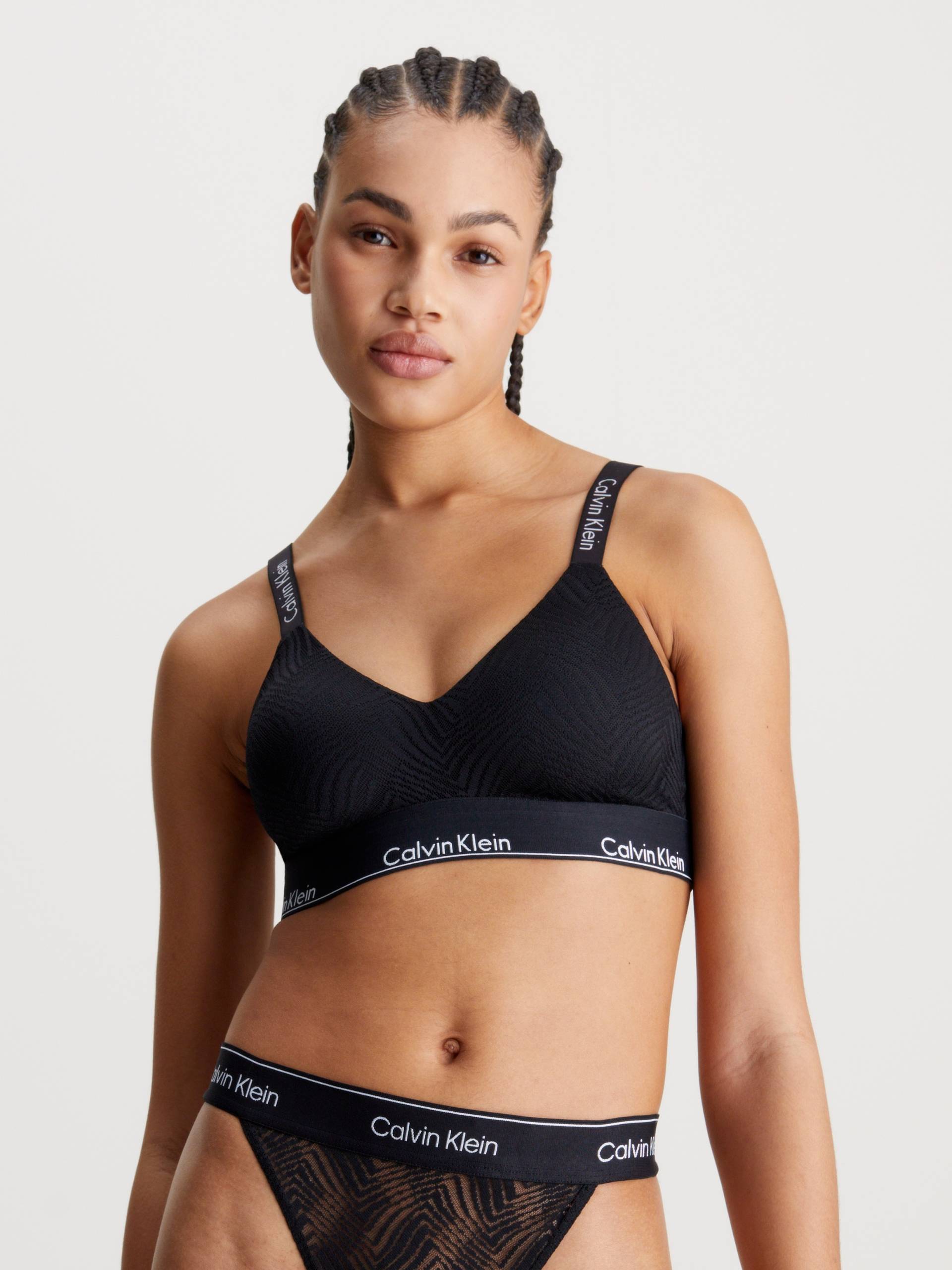 Calvin Klein Underwear Bralette »LGHTLY LINED BRALETTE«, mit Strukturmuster von Calvin Klein Underwear