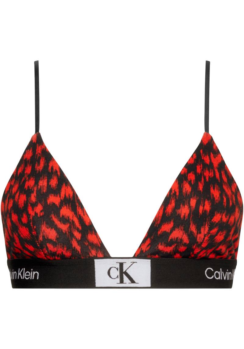 Calvin Klein Underwear Bralette-BH »UNLINED TRIANGLE«, mit klassischem CK-Logobund von Calvin Klein Underwear