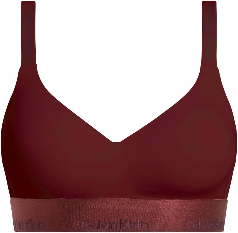 Calvin Klein Underwear Bralette »LIGHTLY LINED BRALETTE«, mit glänzendem Unterbrustband von Calvin Klein Underwear