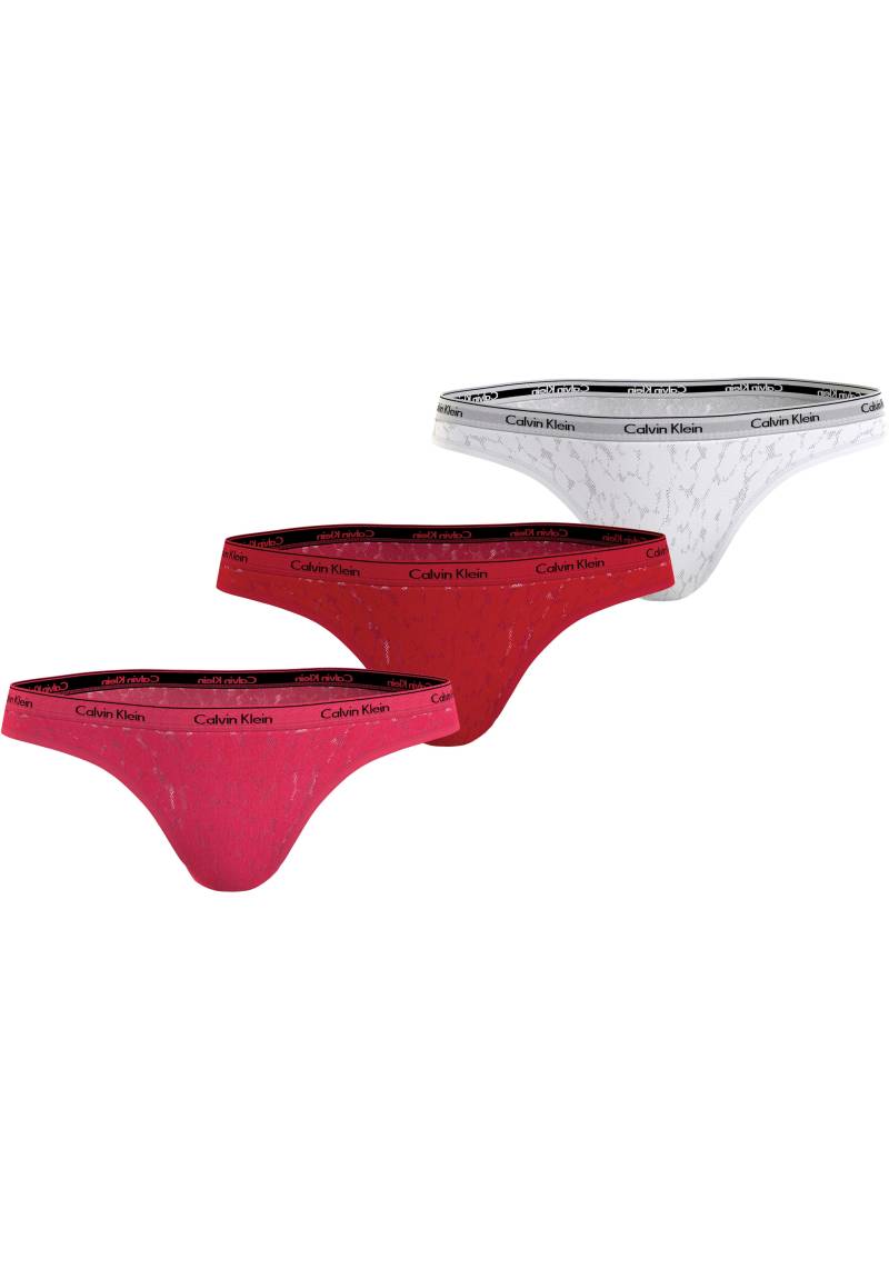 Calvin Klein Underwear Brasilslip »3 PACK BRAZILIAN (LOW-RISE)«, (Packung, 3 St., 3er-Pack), mit Logobund von Calvin Klein Underwear