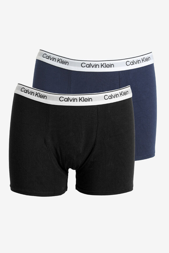 Calvin Klein Underwear Doppelpack Boxershorts | Navy + Black | Jungen  | 12 von Calvin Klein Underwear