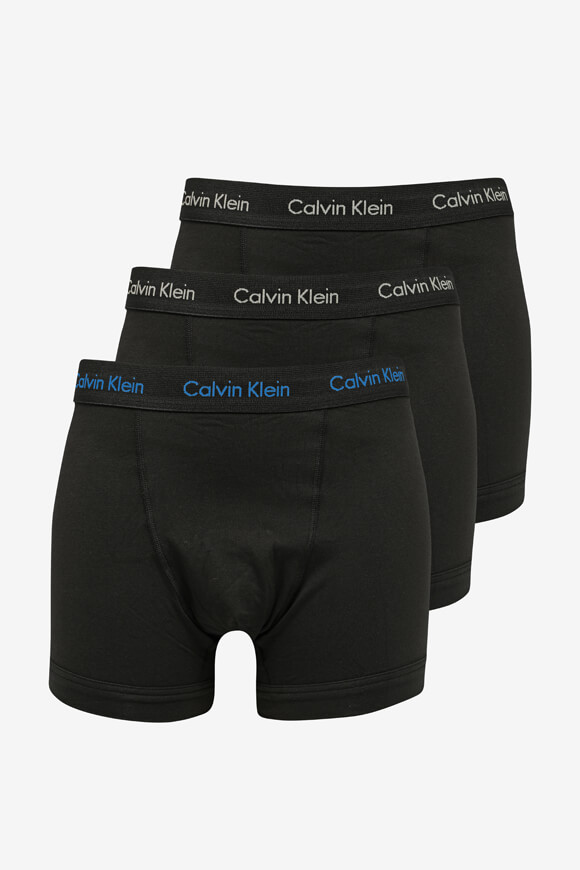 Calvin Klein Underwear Dreierpack Boxershorts | Schwarz  + Grau + Weiss + Palace Blau | Herren  | L von Calvin Klein Underwear