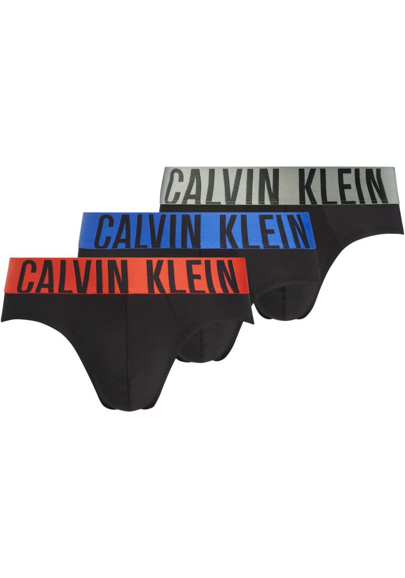 Calvin Klein Underwear Hipster »HIP BRIEF 3PK«, (Packung, 3 St., 3er), mit Logo-Stretchbund von Calvin Klein Underwear