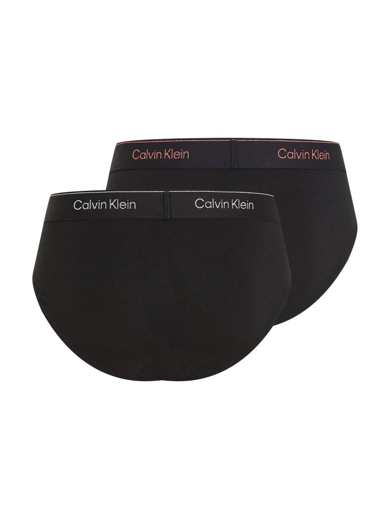 Calvin Klein Underwear Hipster »HIP BRIEF 3PK«, (Packung, 3 St., 3er-Pack), mit Logo-Elastikbund (3 Stück) von Calvin Klein Underwear