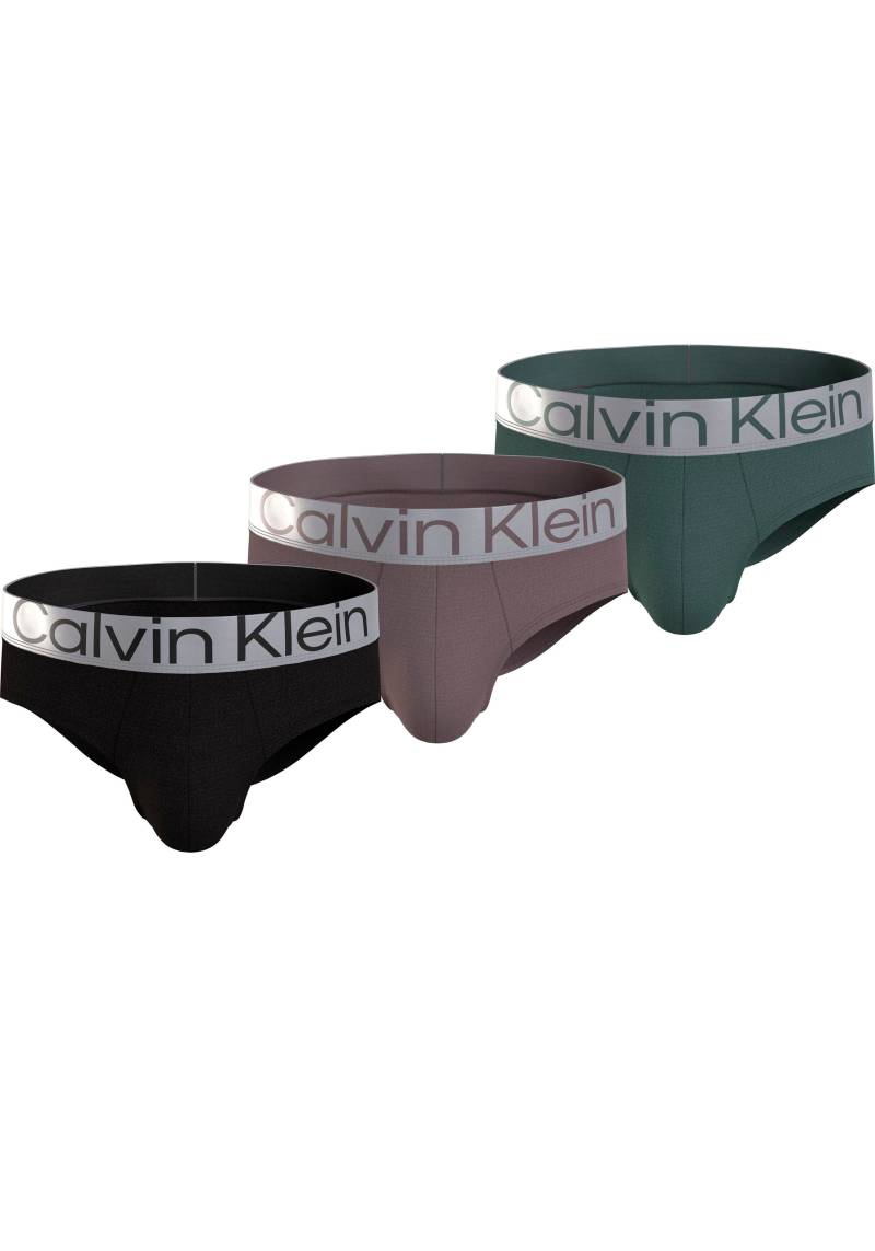 Calvin Klein Underwear Hipster »HIP BRIEF 3PK«, (Packung, 3 St., 3er-Pack), mit Logo-Elastikbund von Calvin Klein Underwear