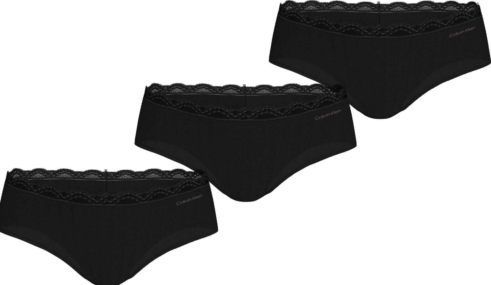 Calvin Klein Underwear Hipster »HIPSTER 3PK«, (Packung, 3 St., 3er-Pack), mit Logodruck von Calvin Klein Underwear