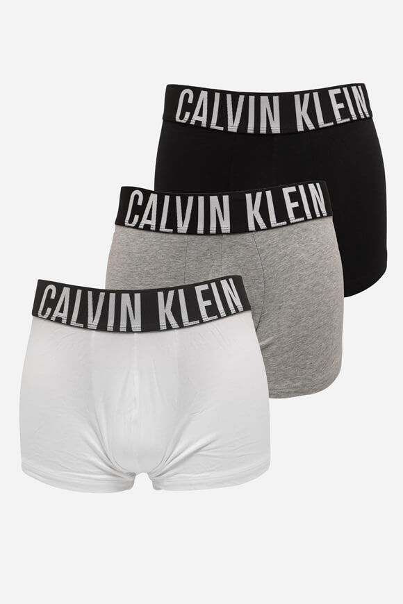 Calvin Klein Underwear Intense Power Dreierpack Boxershorts | Black + Grey Heather + White | Herren  | L von Calvin Klein Underwear