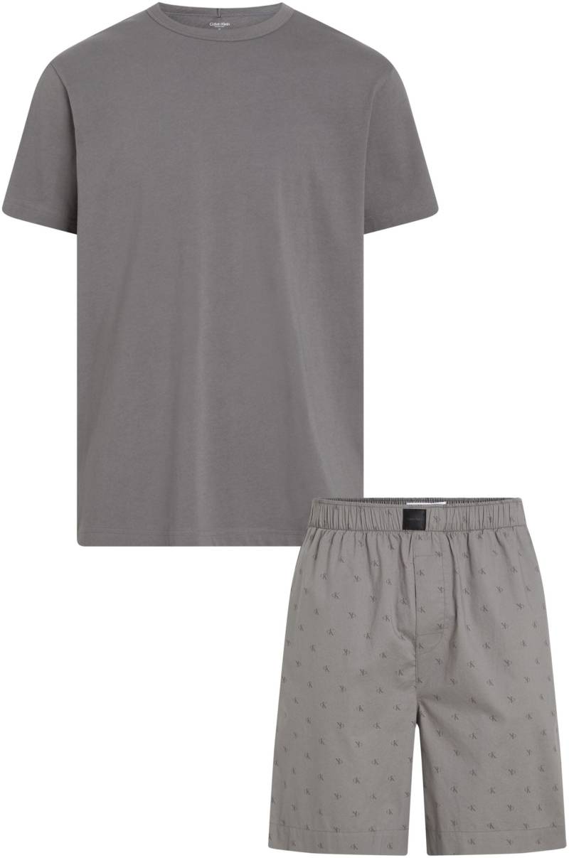 Calvin Klein Underwear Shorty »S/S SHORT SET«, (Set, 2 tlg.), mit Alloverprint Shorts von Calvin Klein Underwear