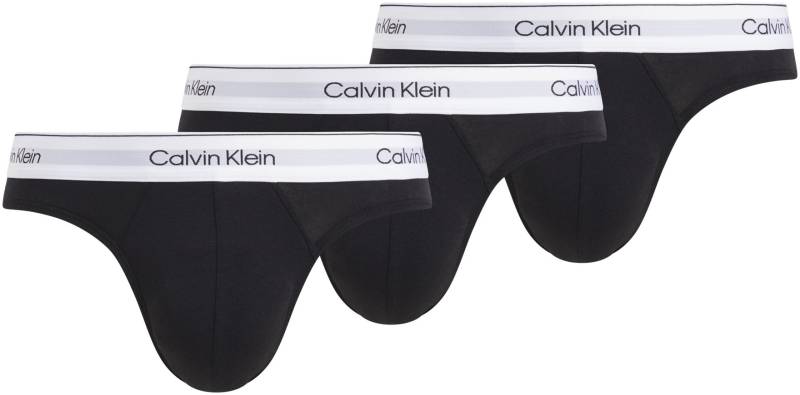 Calvin Klein Underwear Slip »LOW RISE SLIP BRIEF 3PK«, (Packung, 3 St.), mit Logo-Elastikbund (3 Stück) von Calvin Klein Underwear