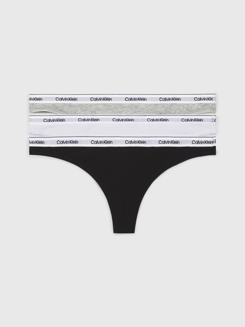 Calvin Klein Underwear Tanga »3 PACK THONG (LOW-RISE)«, (Packung, 3 St., 3er-Pack), mit Logobund von Calvin Klein Underwear