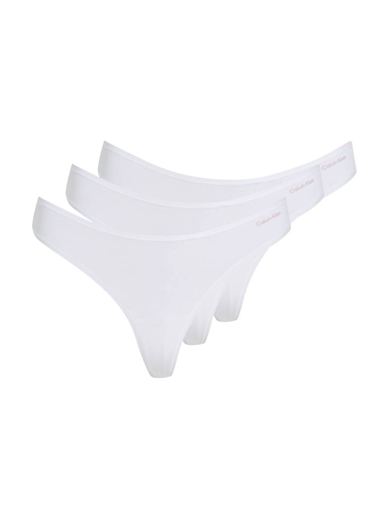 Calvin Klein Underwear Tanga »3 PACK THONG (LOW-RISE)«, (Packung, 3 St., 3er-Pack), mit Markenlabel von Calvin Klein Underwear