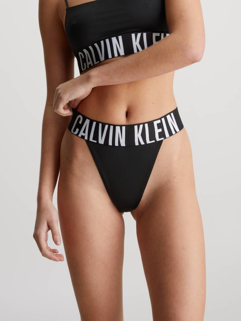 Calvin Klein Underwear String »HIGH LEG THONG«, mit grossem Logo von Calvin Klein Underwear