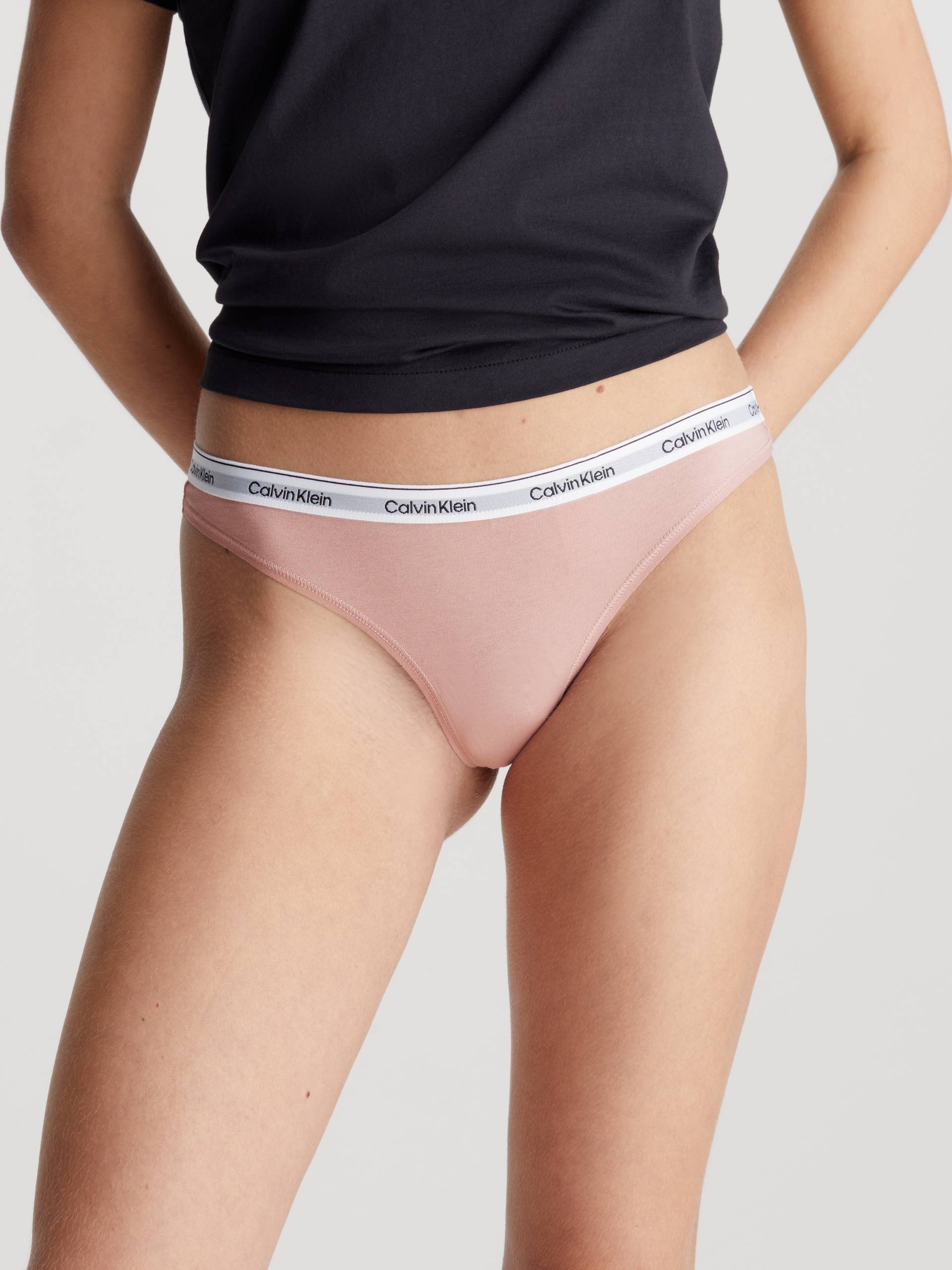 Calvin Klein Underwear Tanga »THONG (LOW-RISE)«, mit Logobund von Calvin Klein Underwear