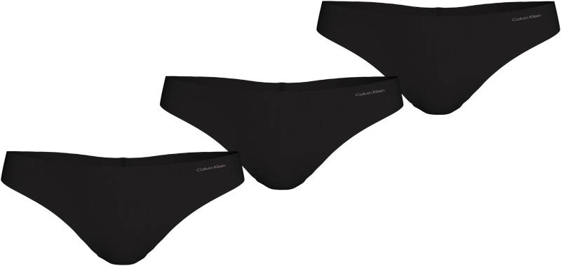 Calvin Klein Underwear Tanga »THONG 3PK«, (Packung, 3er-Pack), mit Logo-Schriftzug von Calvin Klein Underwear