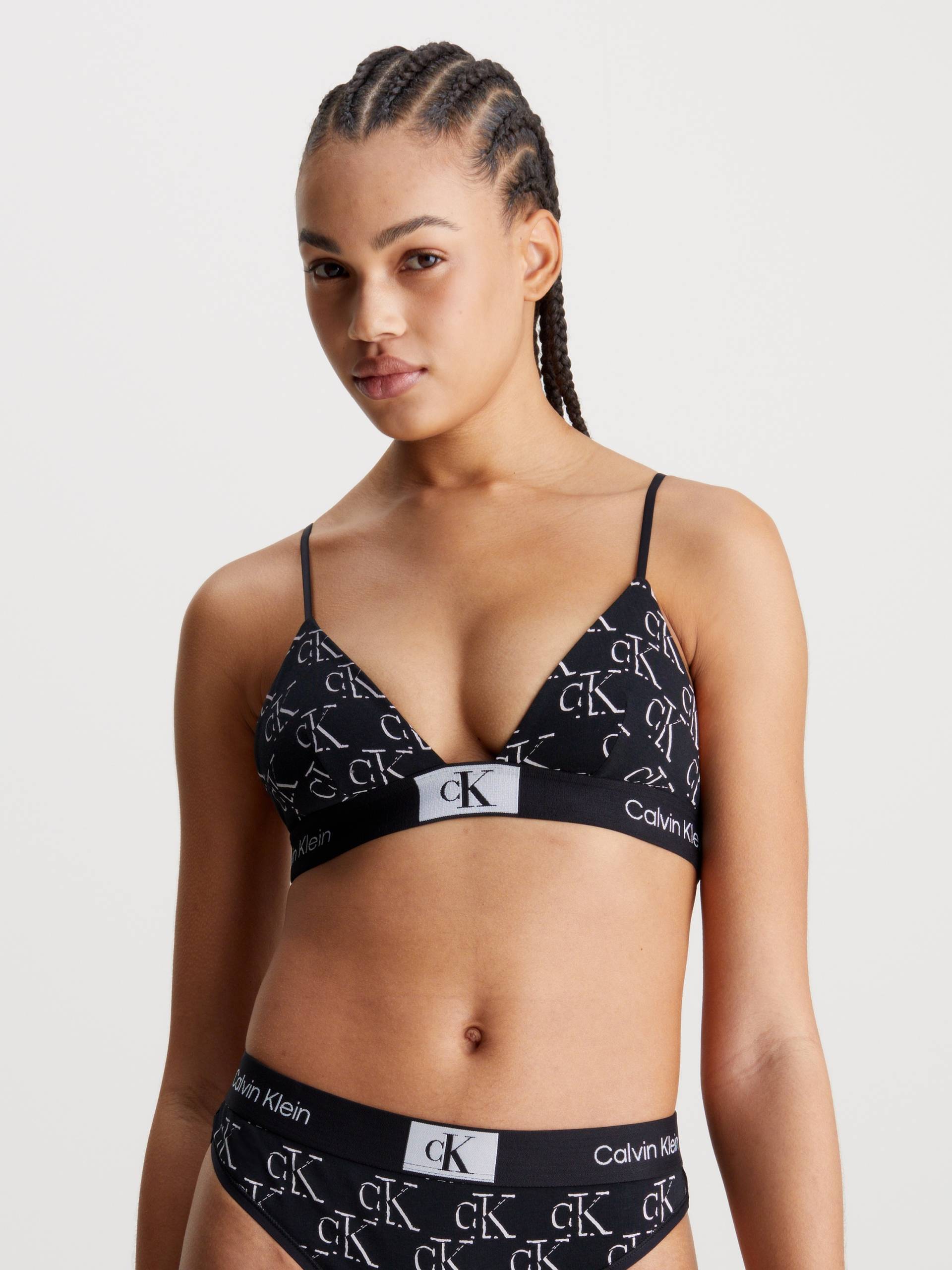 Calvin Klein Underwear Bralette-BH »UNLINED TRIANGLE«, mit klassischem CK-Logobund von Calvin Klein Underwear