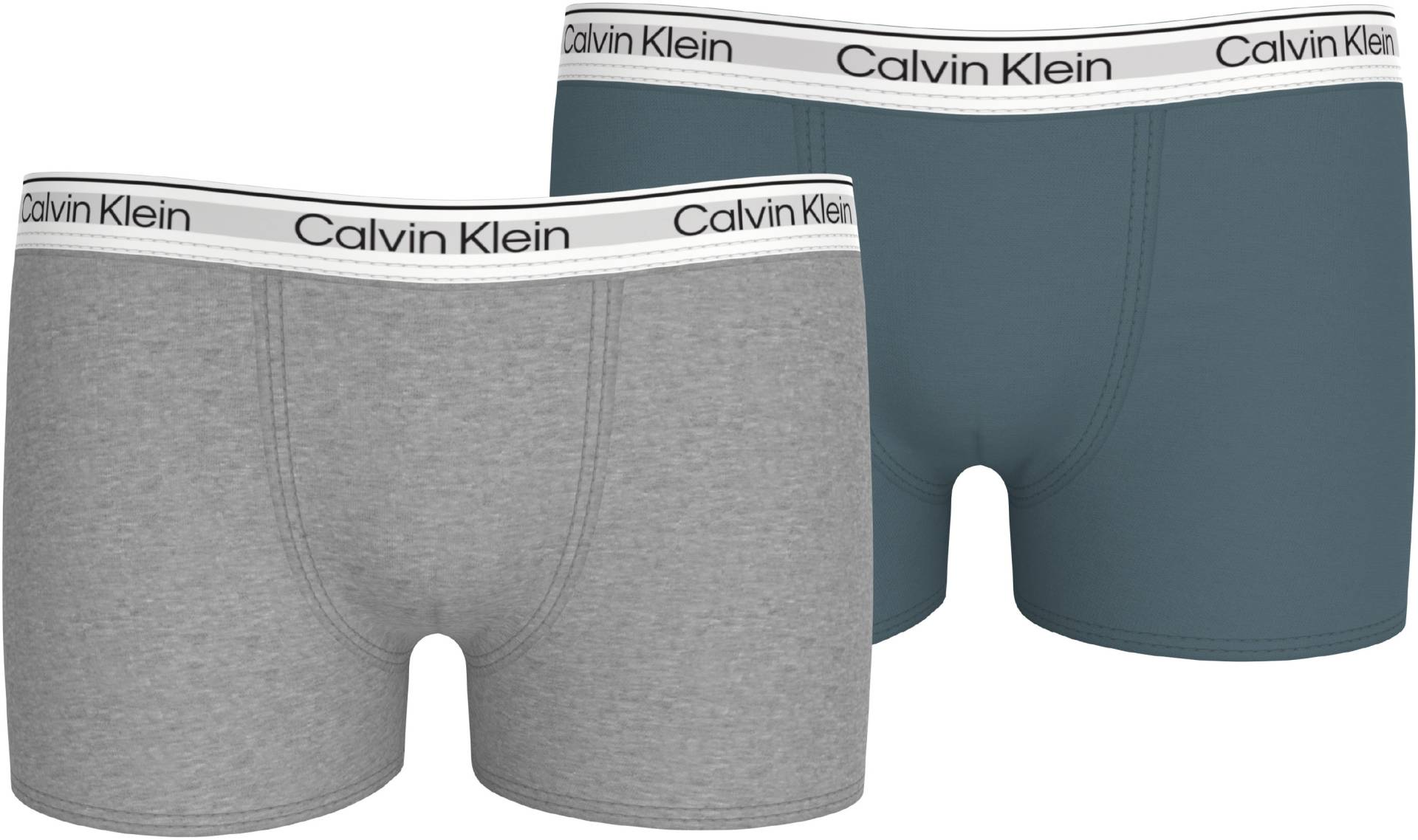 Calvin Klein Underwear Trunk »2PK TRUNK«, (Packung, 2er-Pack), für Kinder bis 16 Jahre, mit Logo-Elastikbund von Calvin Klein Underwear