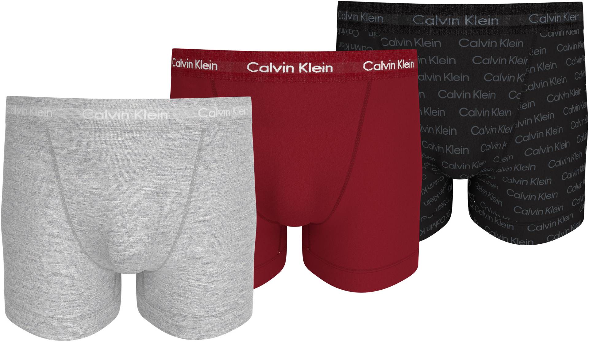 Calvin Klein Underwear Trunk »CK TRUNK 3PK«, (Packung, 3 St., 3er-Pack), mit Logoschriftzug am Wäschebund von Calvin Klein Underwear