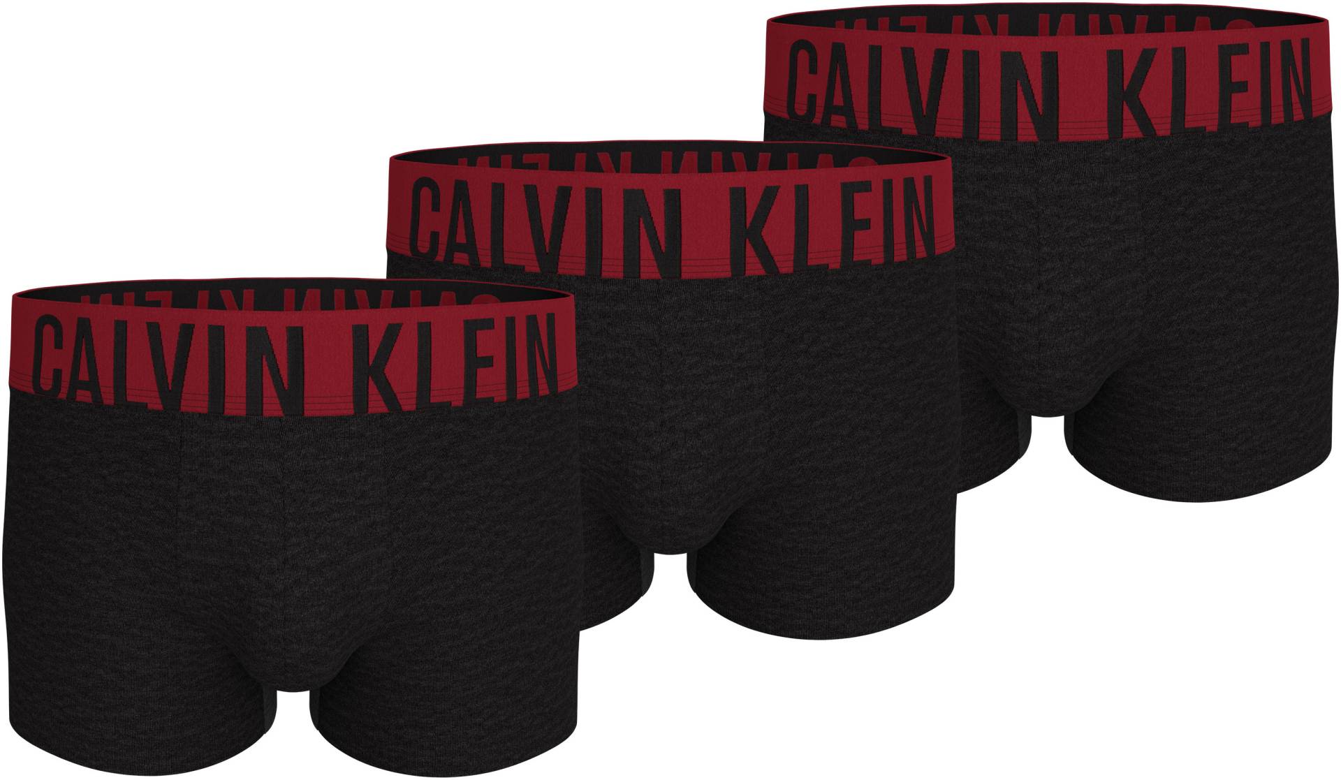 Calvin Klein Underwear Trunk »TRUNK 3PK«, (Packung, 3 St., 3er), mit Logo-Elastikbund von Calvin Klein Underwear