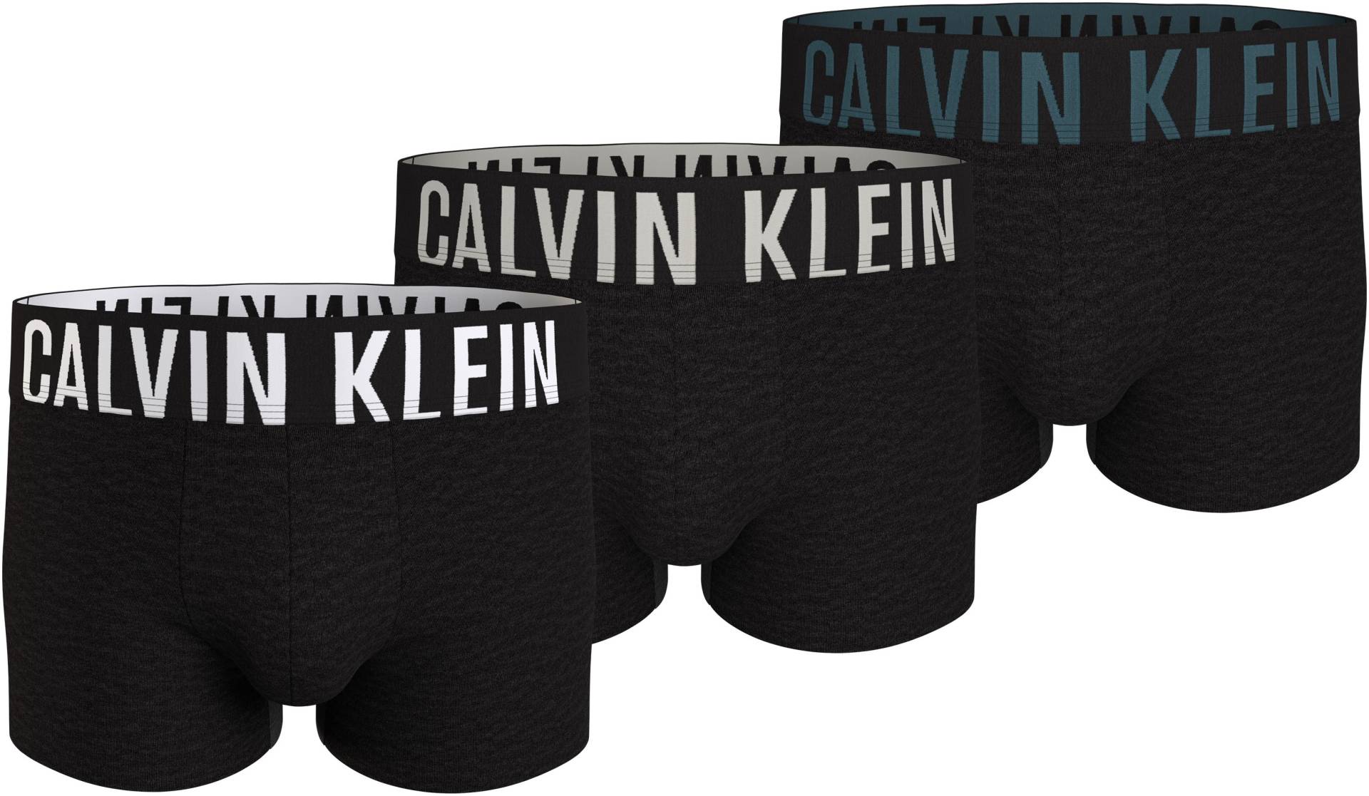 Calvin Klein Underwear Trunk »TRUNK 3PK«, (Packung, 3 St., 3er), mit Logo-Elastikbund von Calvin Klein Underwear