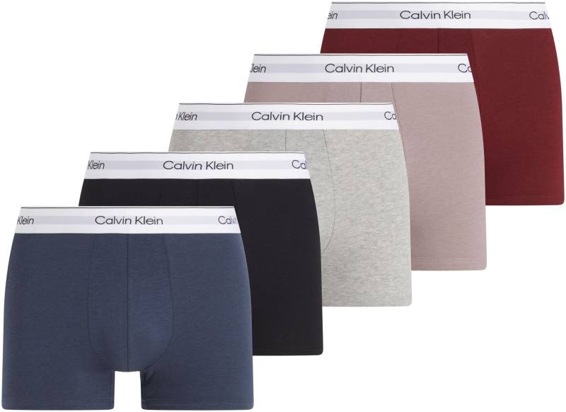 Calvin Klein Underwear Trunk »TRUNK 5PK«, (Packung, 5 St., 5er-Pack), mit Logo-Elastikbund (5 Stück) von Calvin Klein Underwear