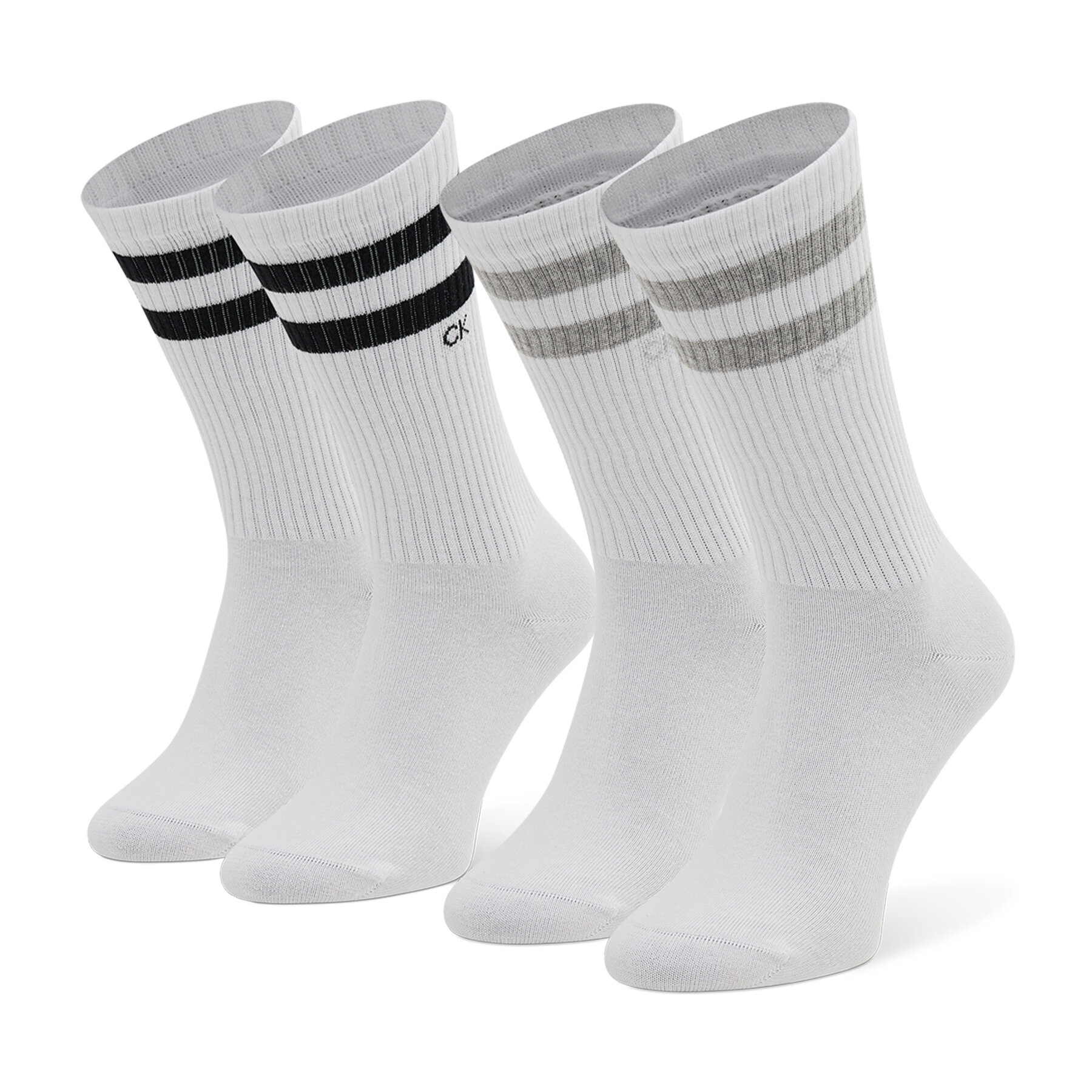 2er-Set hohe Herrensocken Calvin Klein 701218711 Weiß von Calvin Klein