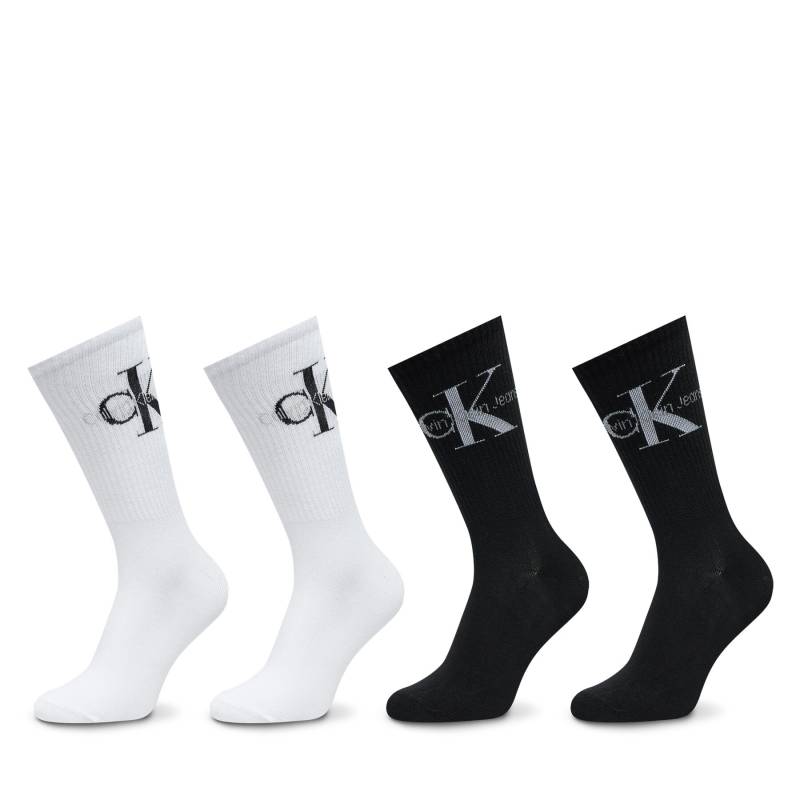 4er-Set hohe Damensocken Calvin Klein 701229462 Bunt von Calvin Klein