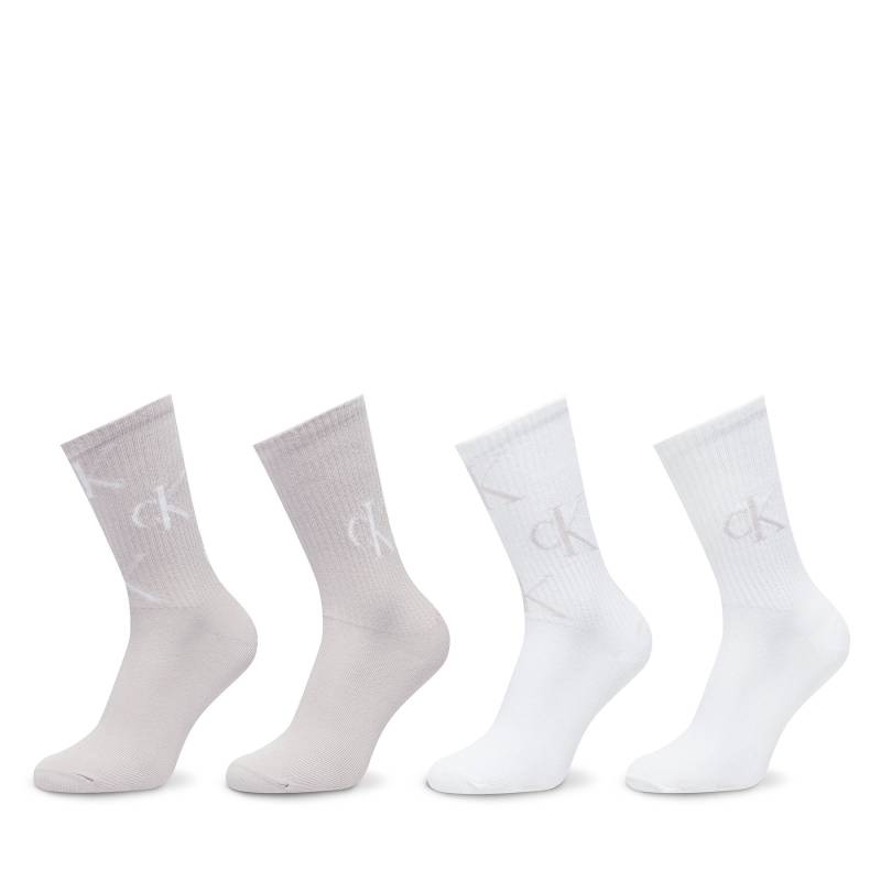 4er-Set hohe Damensocken Calvin Klein 701229463 Bunt von Calvin Klein