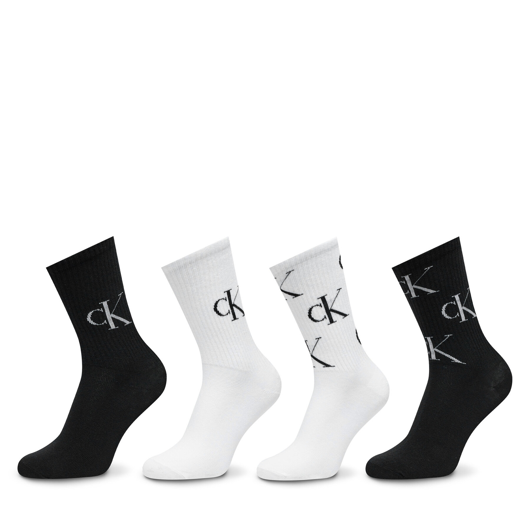 4er-Set hohe Damensocken Calvin Klein 701229463 Bunt von Calvin Klein