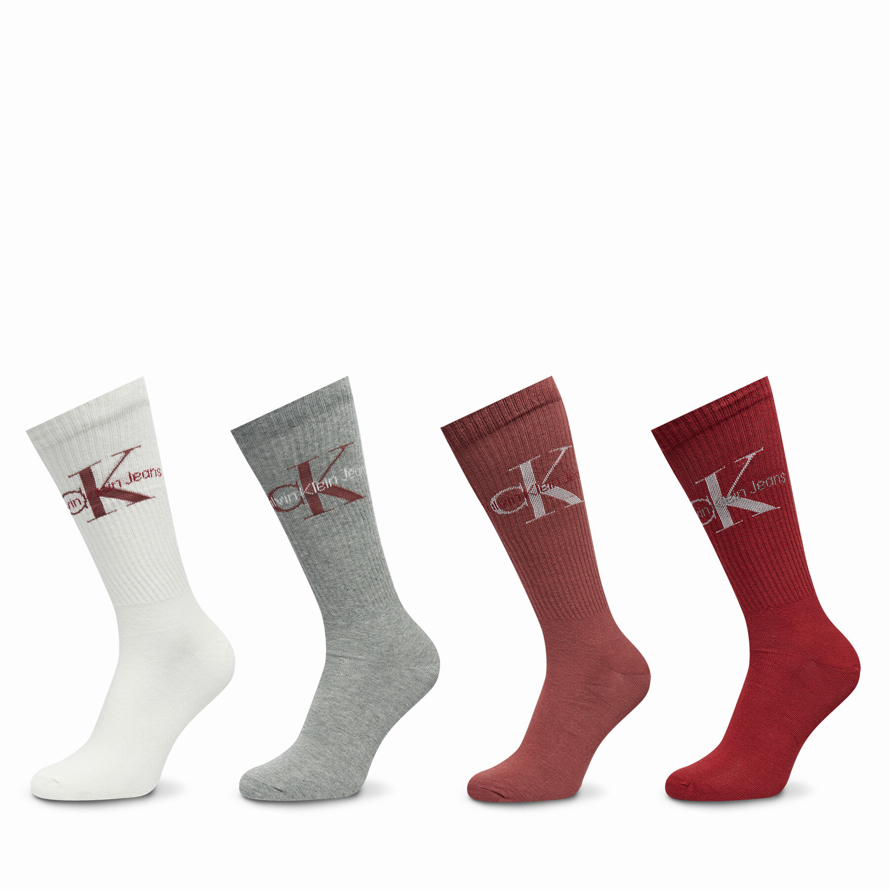 4er-Set hohe Herrensocken Calvin Klein 701229453 Bunt von Calvin Klein