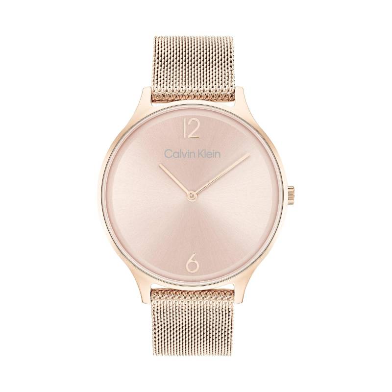 Analoguhr Damen Roségold 38mm von Calvin Klein