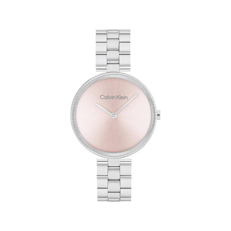 Analoguhr Damen Silber 32mm von Calvin Klein