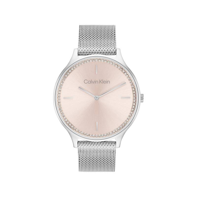 Analoguhr Damen Silber 38mm von Calvin Klein